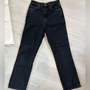 Agolde Charcoal Denim Jeans